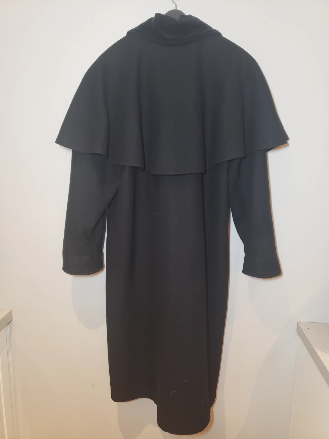 Black Wool Coat - photo 3