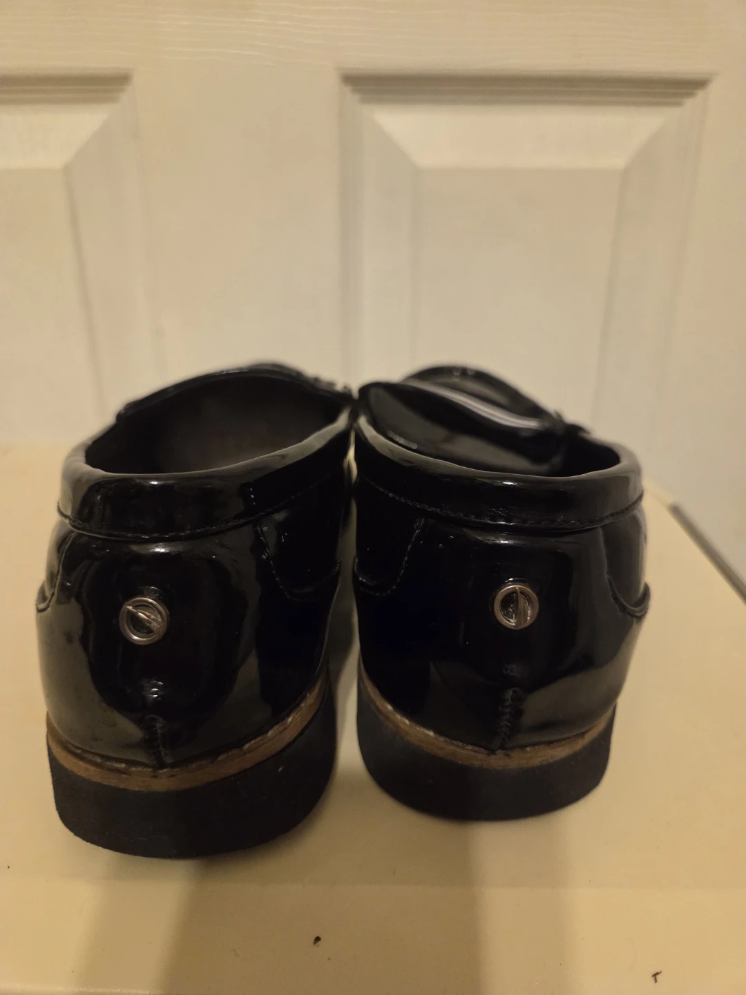 Nautica Black Patent Loafers Women's Size 7.5 - photo 5