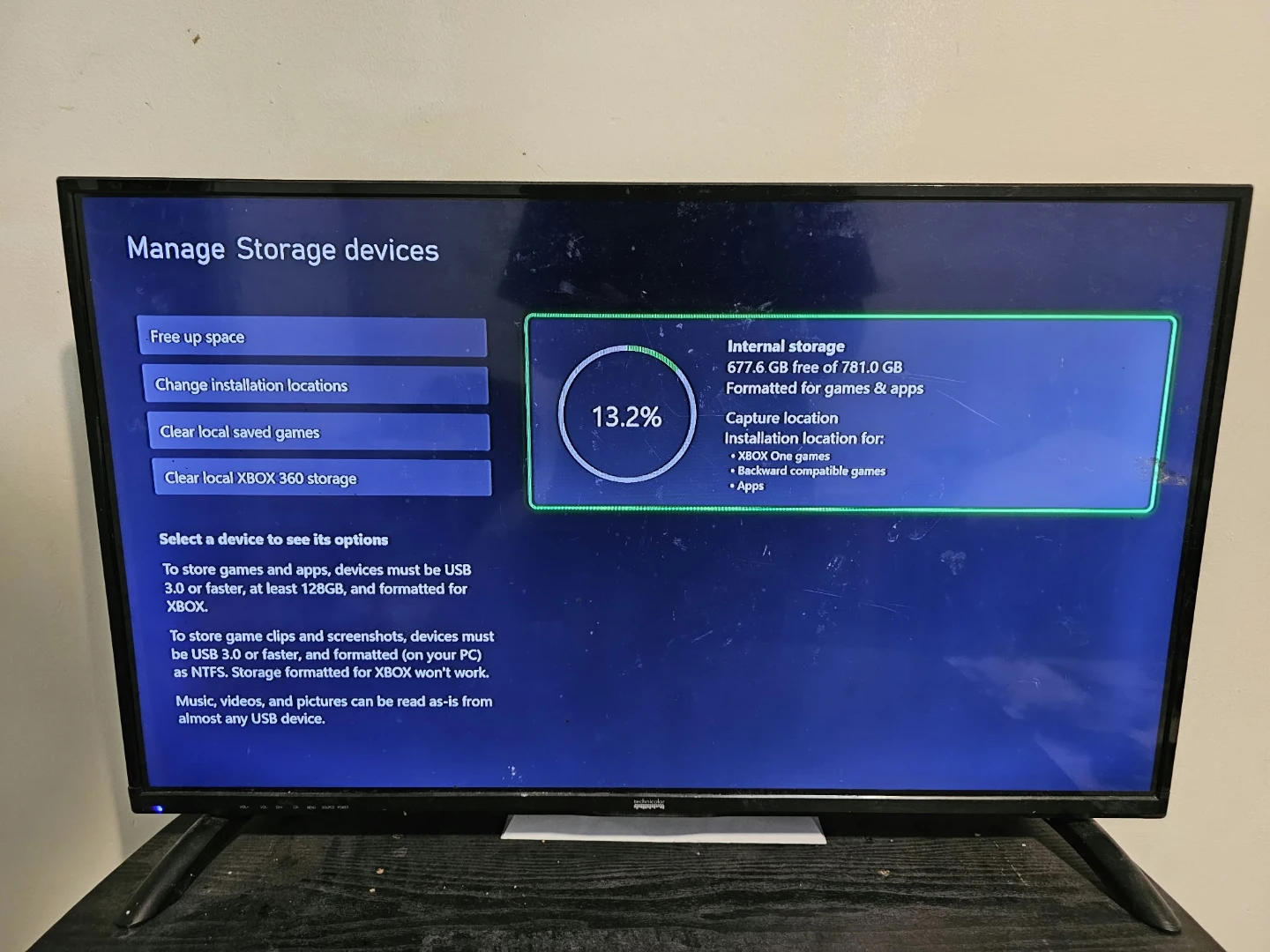 Xbox One X 1TB Bundle with 32 inch Technicolor TV - photo 2