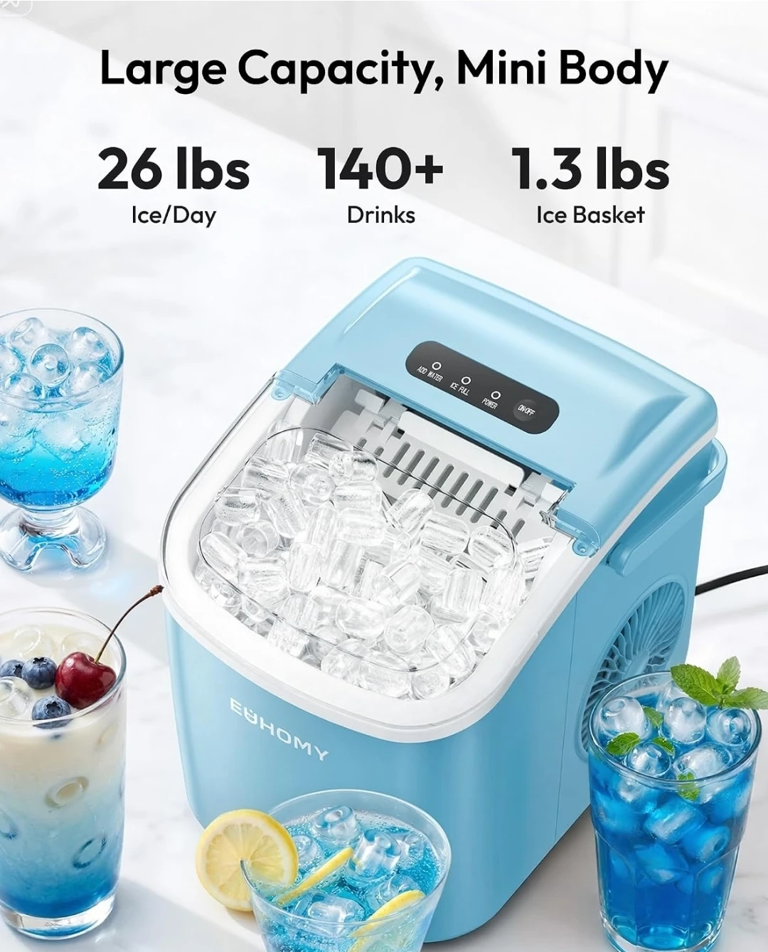 Euhomy Countertop Ice Maker-BRAND NEW - photo 5