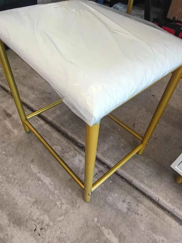 White Vanity Desk with LED Mirror - photo 5