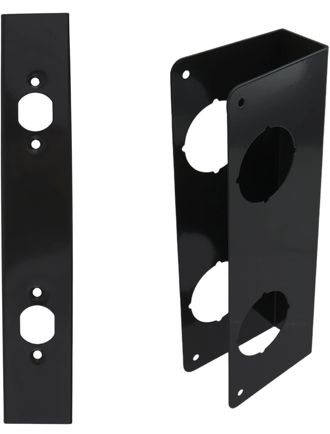 Door Knob Reinforcement Plate Black - photo 4