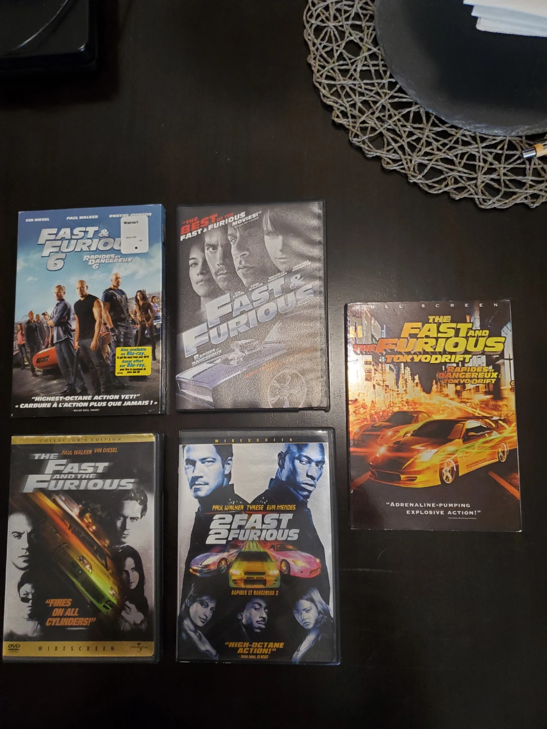 Fast & Furious 5-Movie DVD Collection
