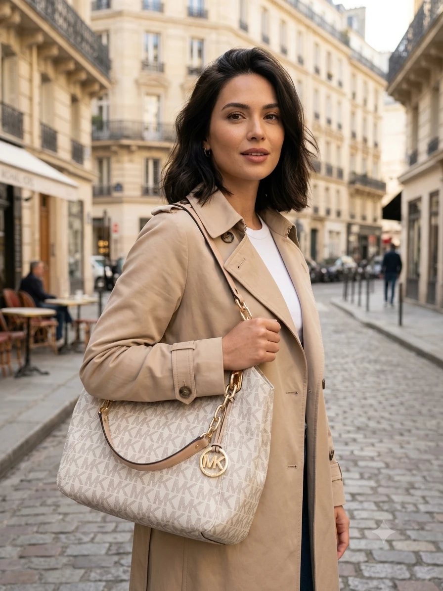 Michael Kors Signature Shoulder Bag