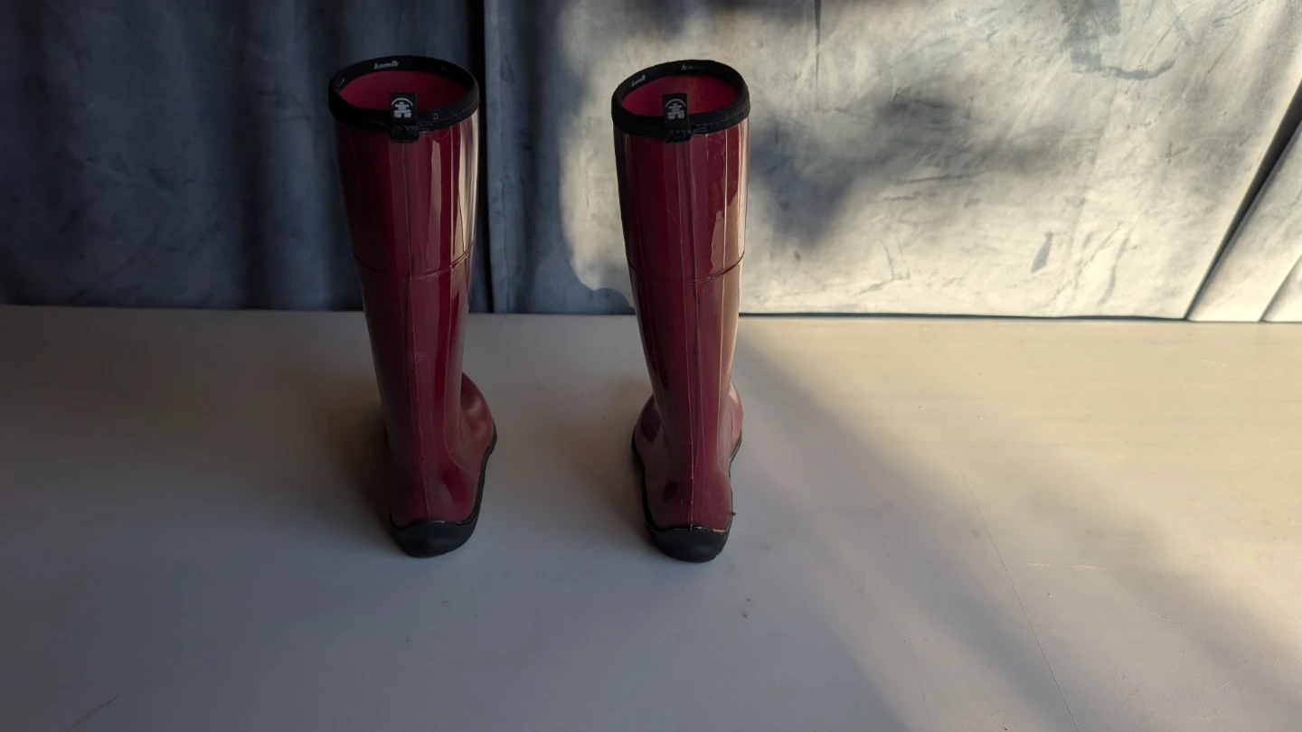 Kamik Women's Red Rain Boots Size 7 - photo 3