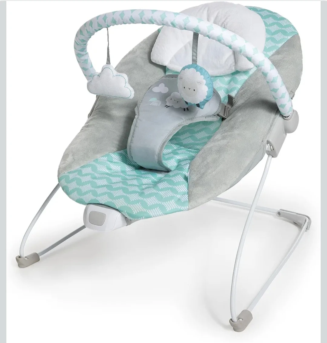 Ingenuity Baby Bouncer with Toy Bar