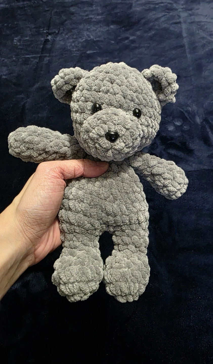 Hamdmade Crochet Amigurumi Bear Plushie