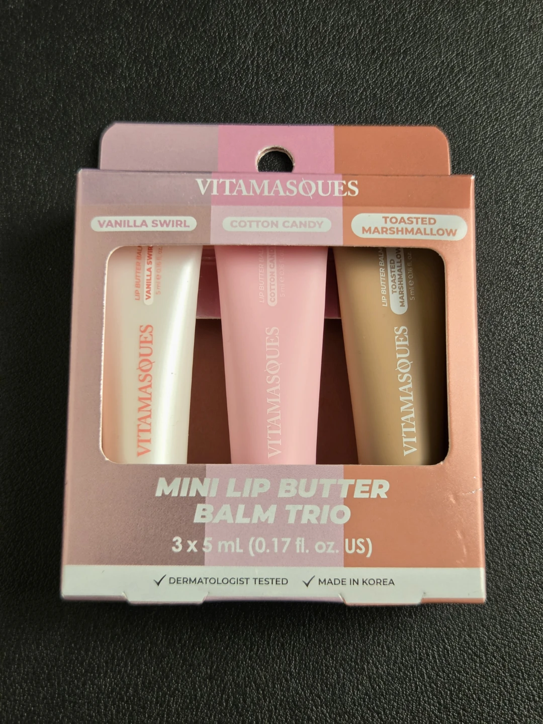 🏈 Vitamasques Mini Lip Butter Balm Trio 🏈