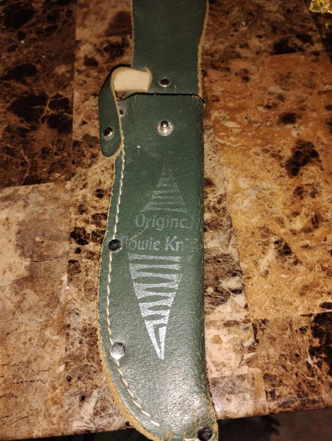 Original Bowie Knife Leather Sheath