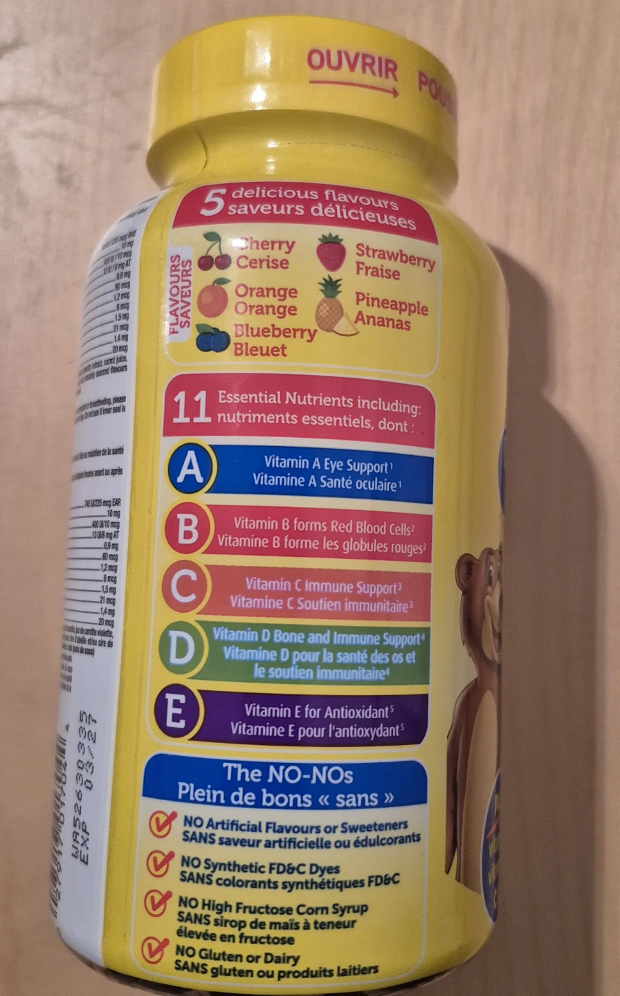 BNIB)Lil Critters Gummy Vites Multivitamins 190 Gummies - photo 2