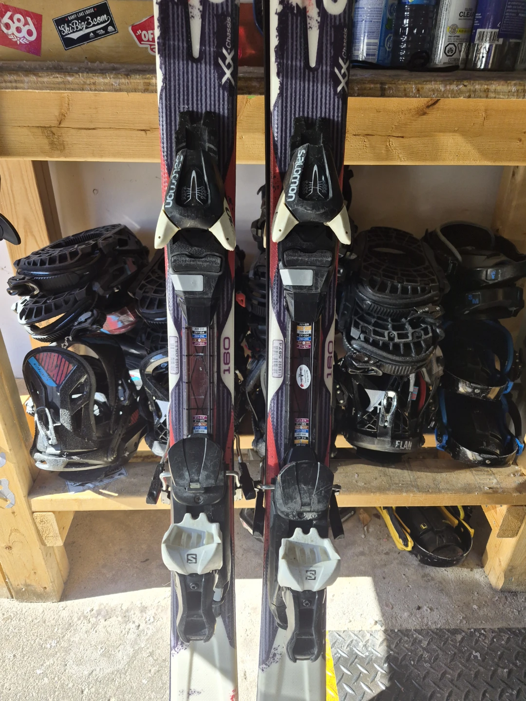 Salomon X-Drive Skis 160cm - photo 2