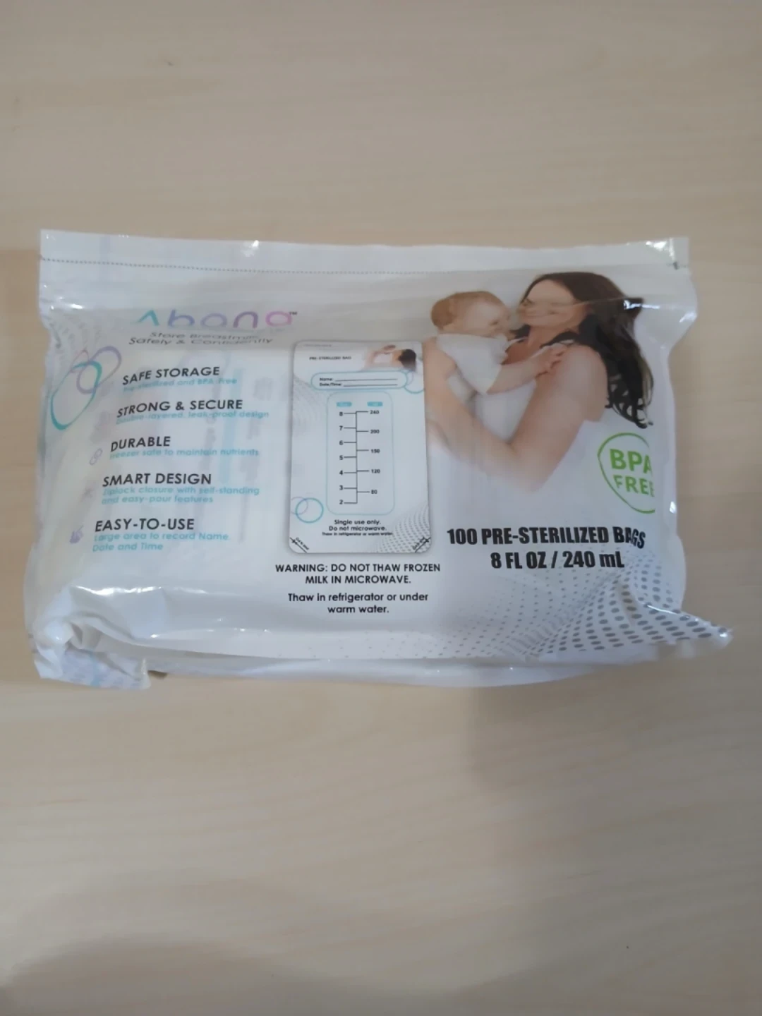 Abana Breastmilk Storage Bags 100 Count🏈 - photo 2