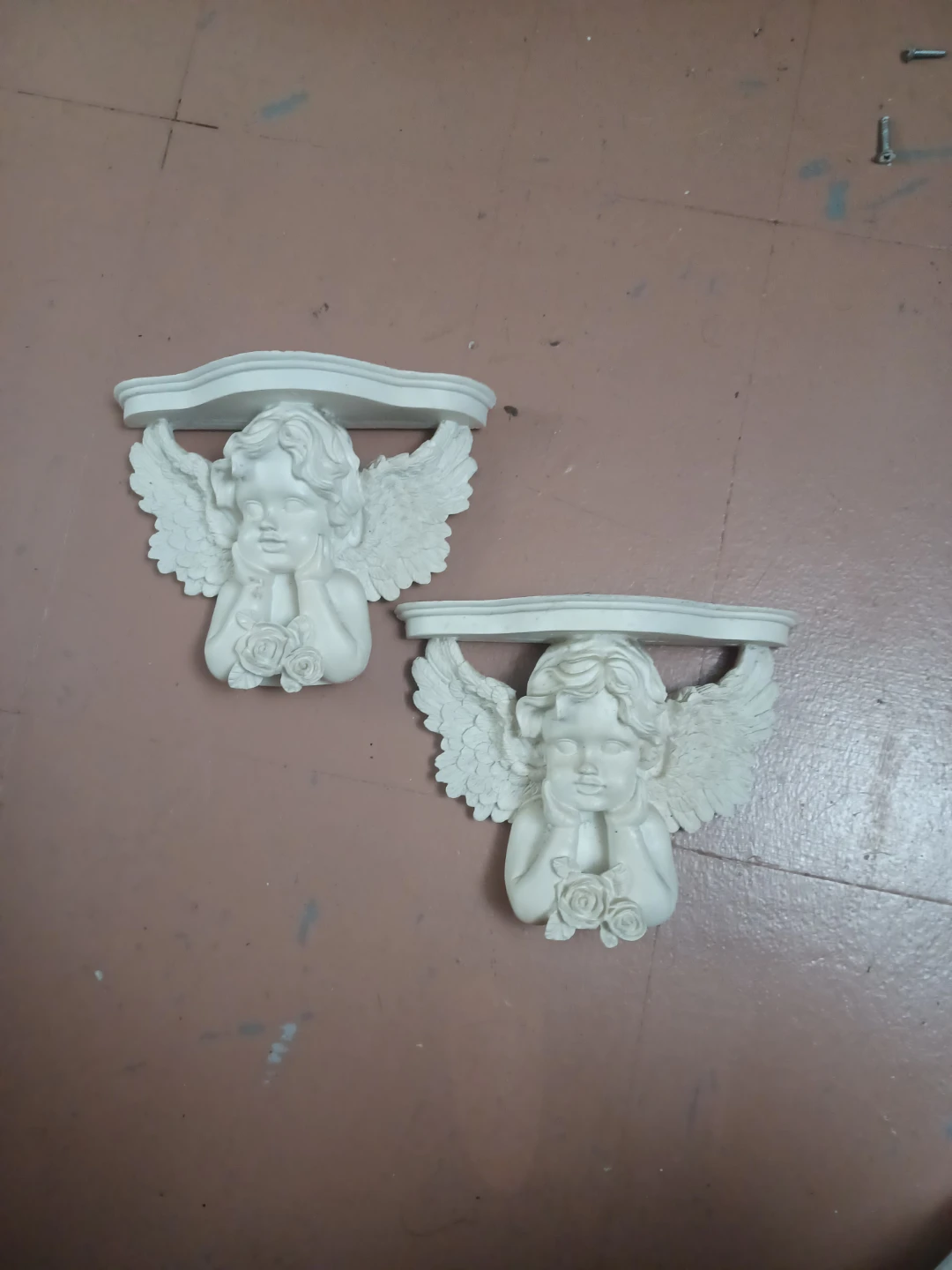 Set of Two Angel Wall Shelves - photo 2