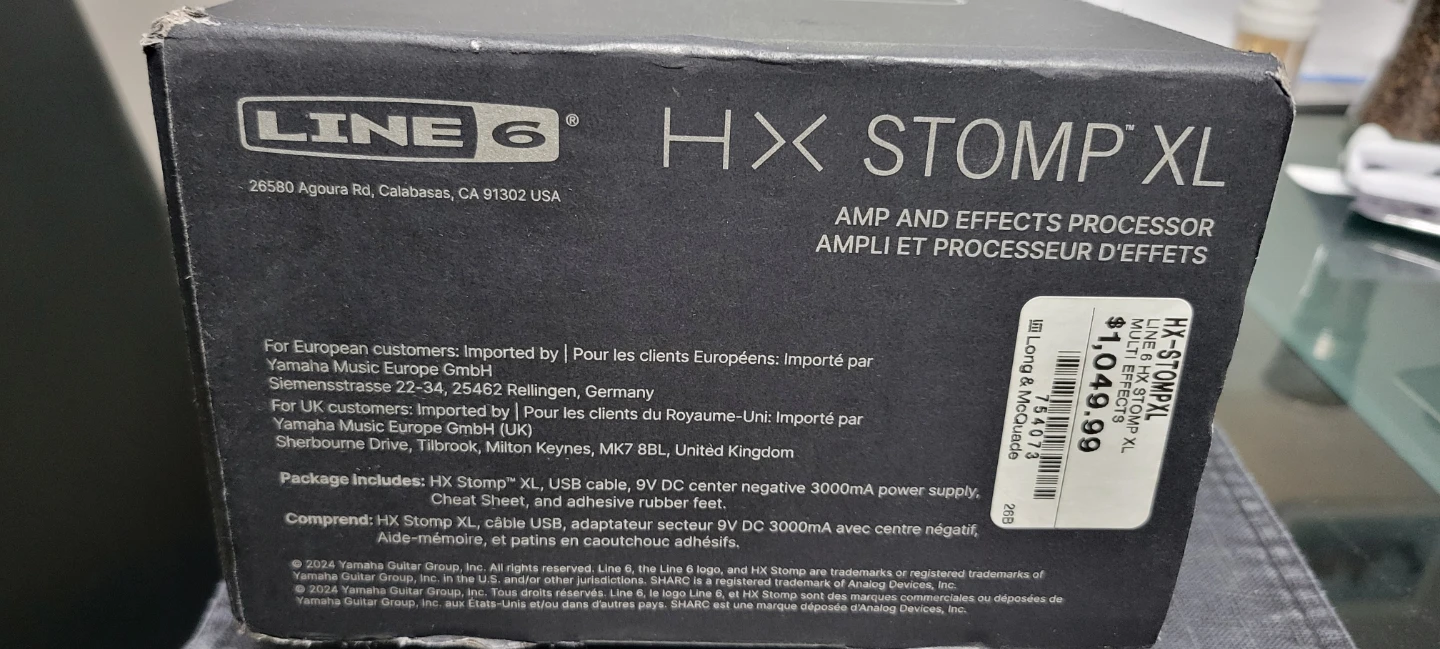 Line 6 HX Stomp XL Amp and Effects Processor - photo 4