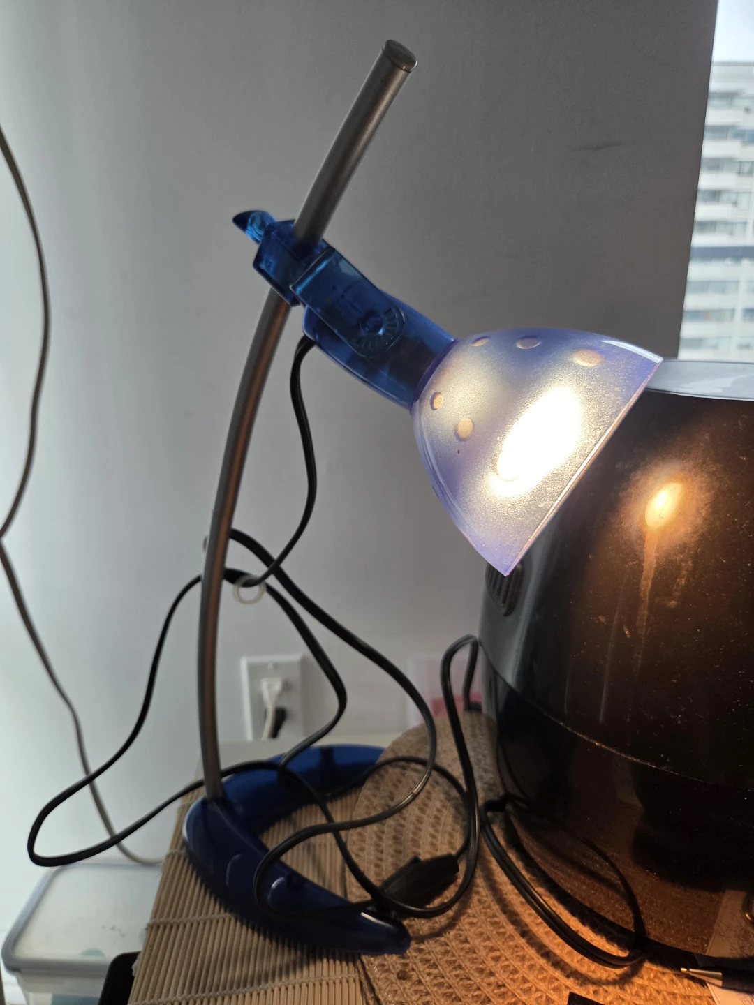 Blue Adjustable Desk Lamp - photo 4