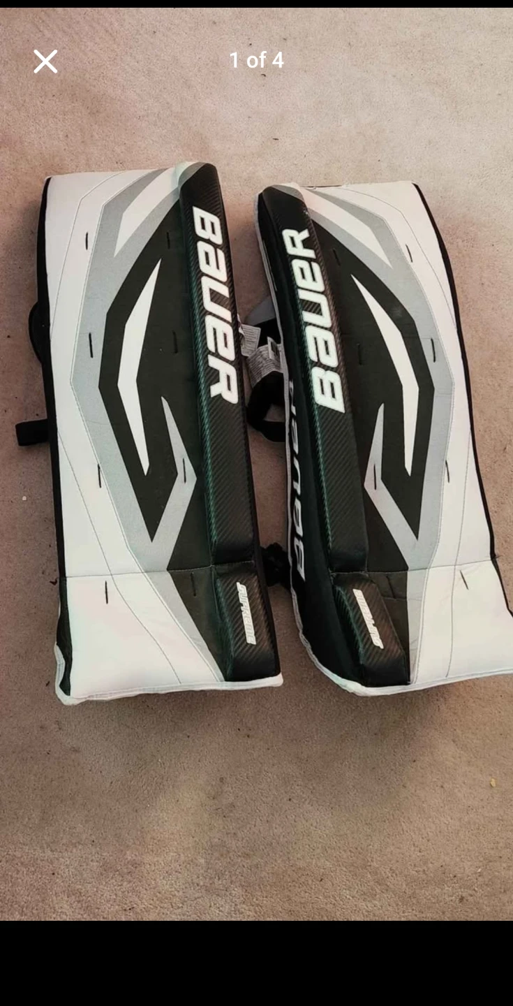 New Bauer Supreme Goalie Leg Pads