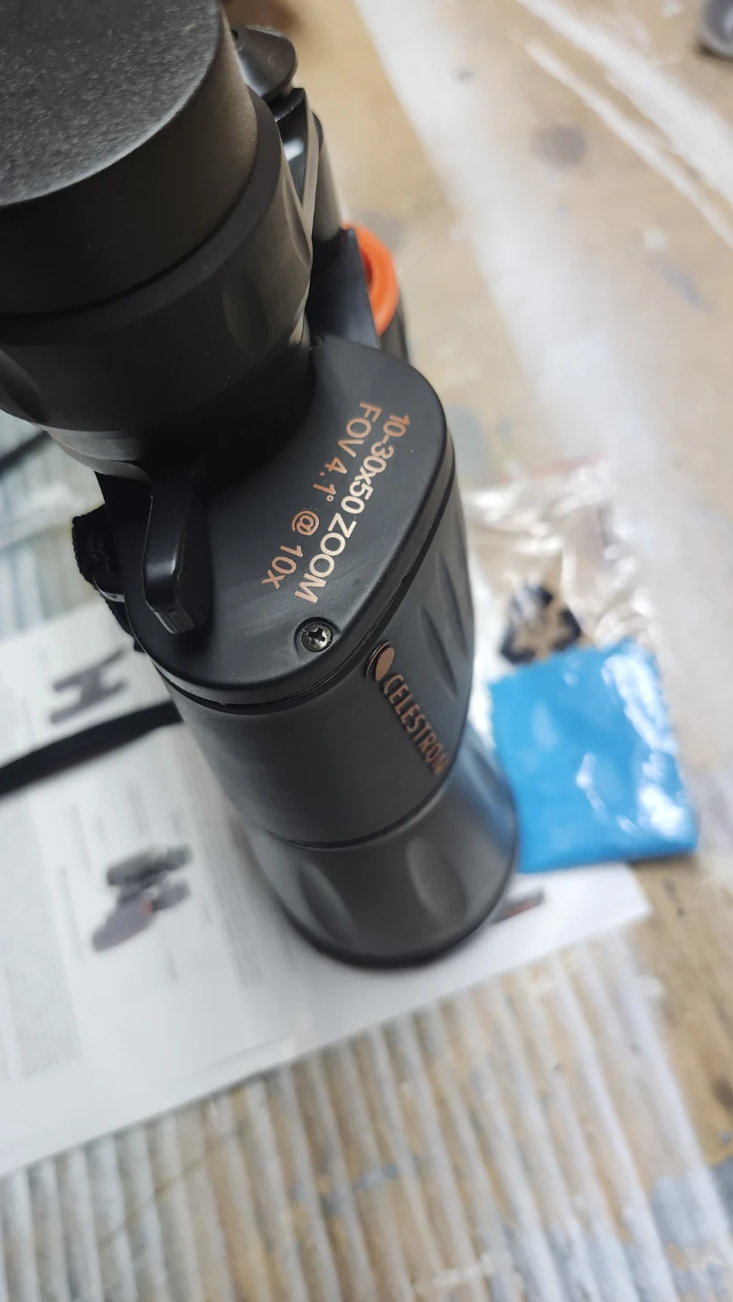 Celestron UpClose 10-30x50 Zoom Binoculars - photo 2