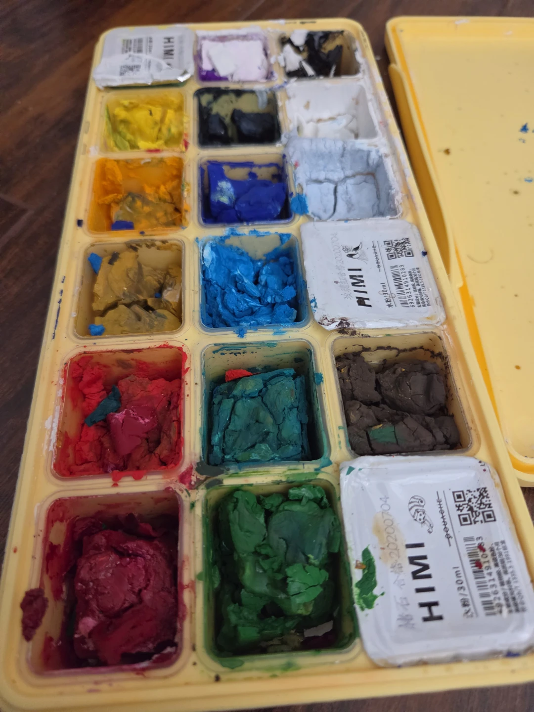 Gouache paint Tubes and Paint Set - photo 3