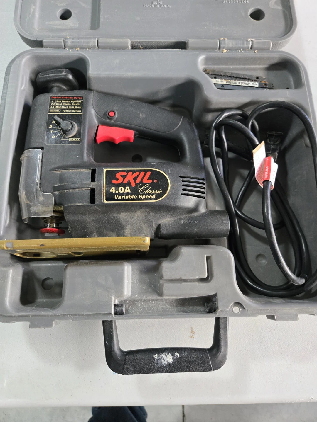 SKIL 4.0A Classic Variable Speed Jigsaw with Case - photo 2