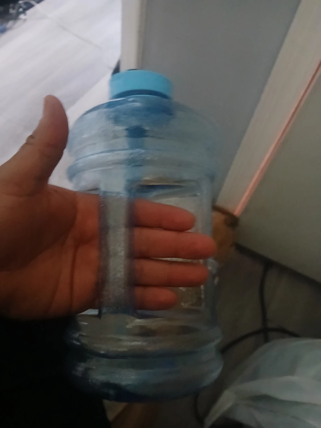 Large Blue Plastic Water Jug - photo 2
