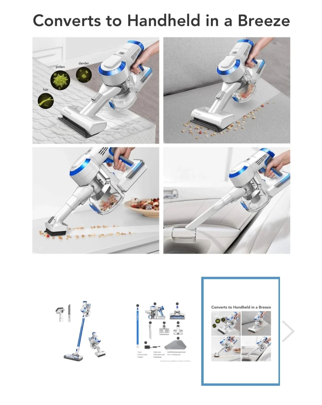 Tineco A10 Hero Cordless Stick Vacuum - photo 5