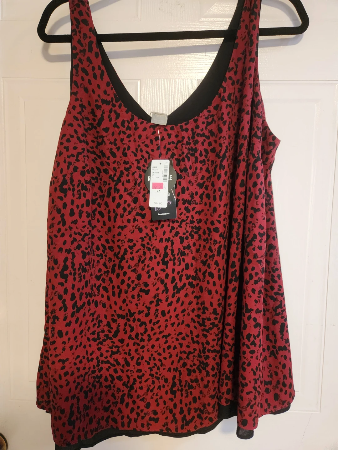 Penningtons Reversible Animal Print Tank Top