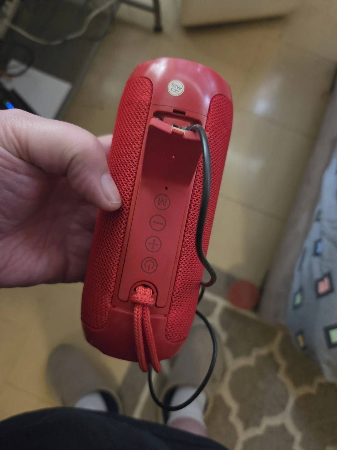 T&G TG117 Portable Wireless Bluetooth Speaker - Red - photo 3