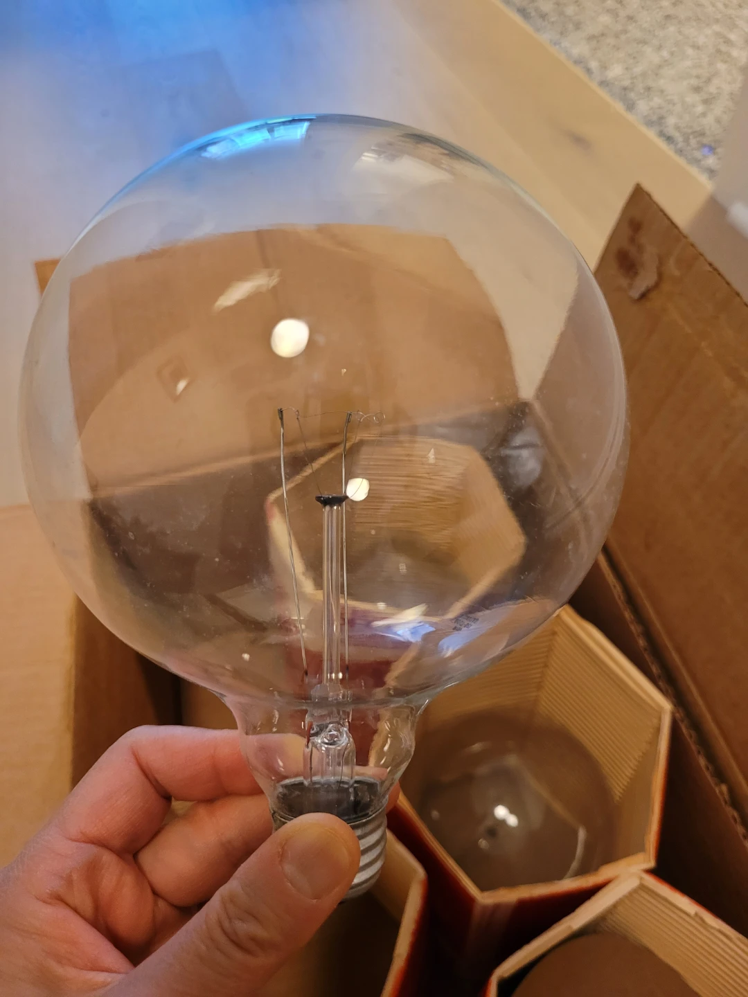 FREE Four Vanity Light bulbs Sylvania 40W Decorative Bulbs