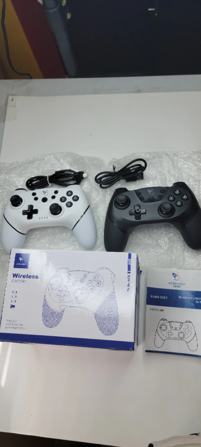 ACEGAMER Wireless Controllers for Switch (2-Pack)