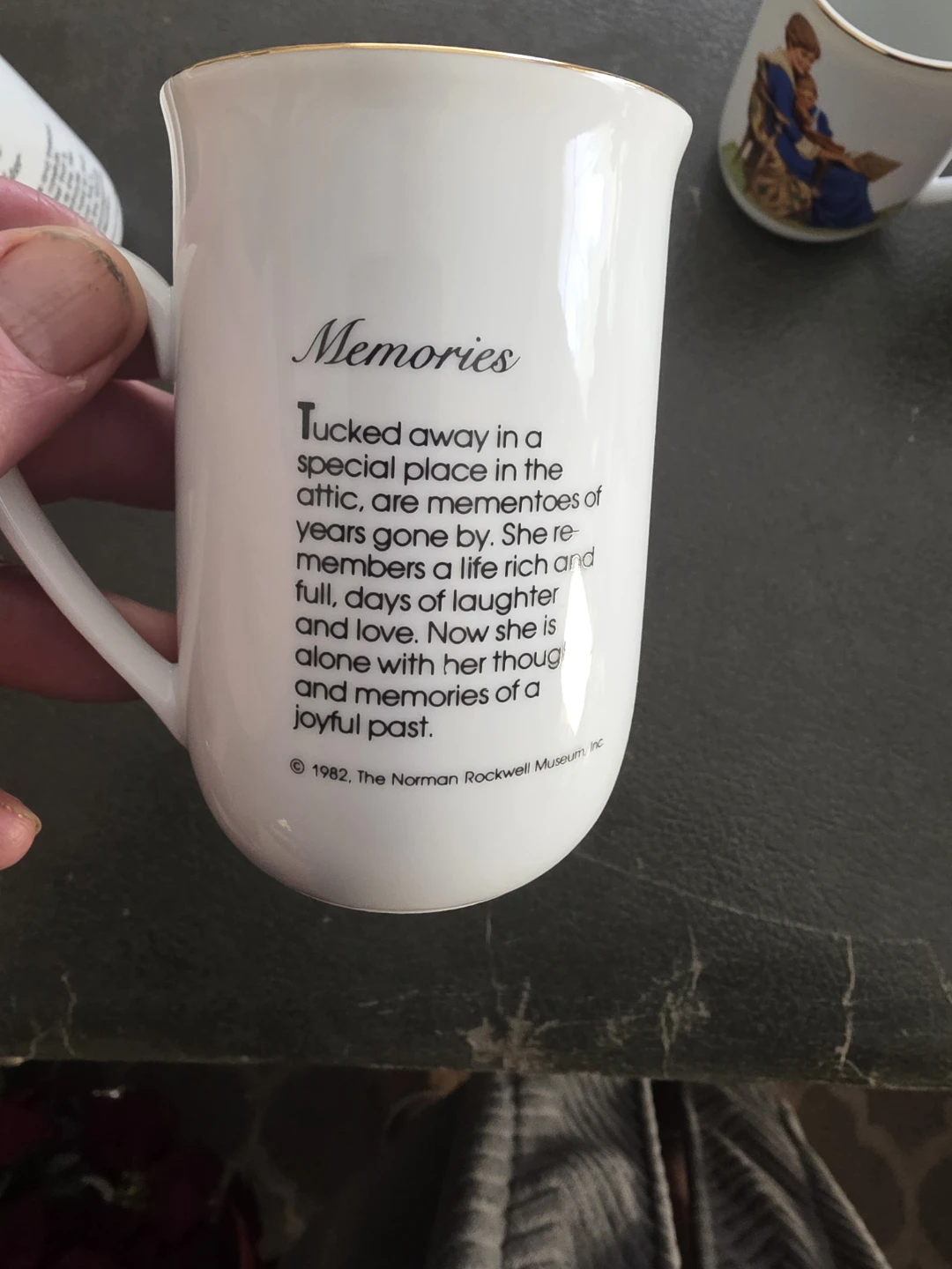 Set of 5 Norman Rockwell Museum Collector Mugs - photo 3