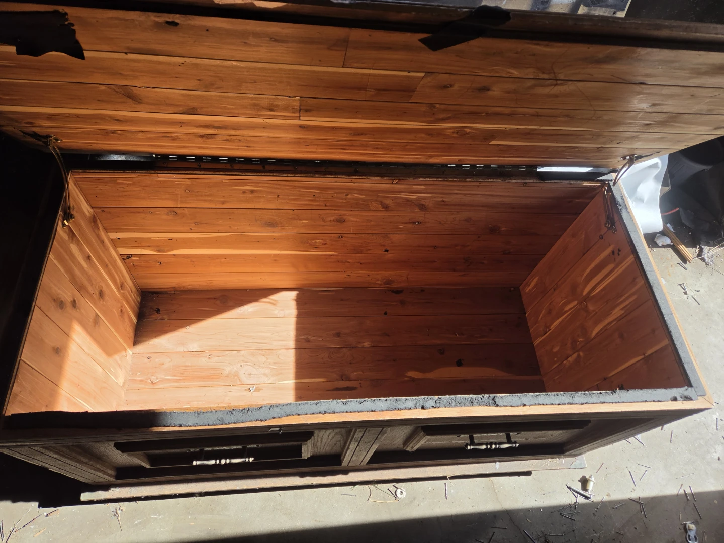 Vintage Cedar Hope Chest - photo 2