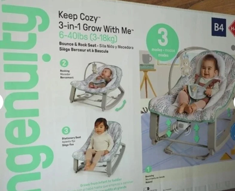 Ingenuity Keep Cozy 3-in-1 Grow With Me Seat