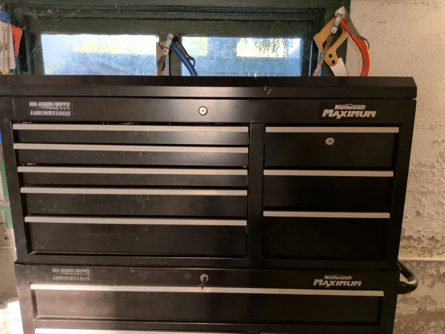 Mastercraft MAXIMUM Rolling Tool Box Combo - Loaded with Tools! - photo 2