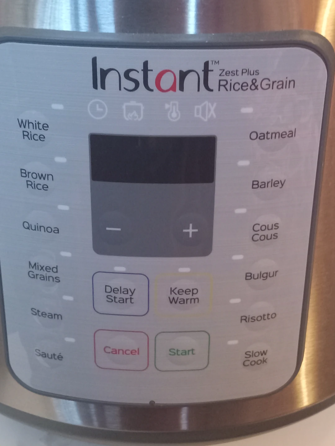 Instant Zest Plus Rice & Grain Cooker