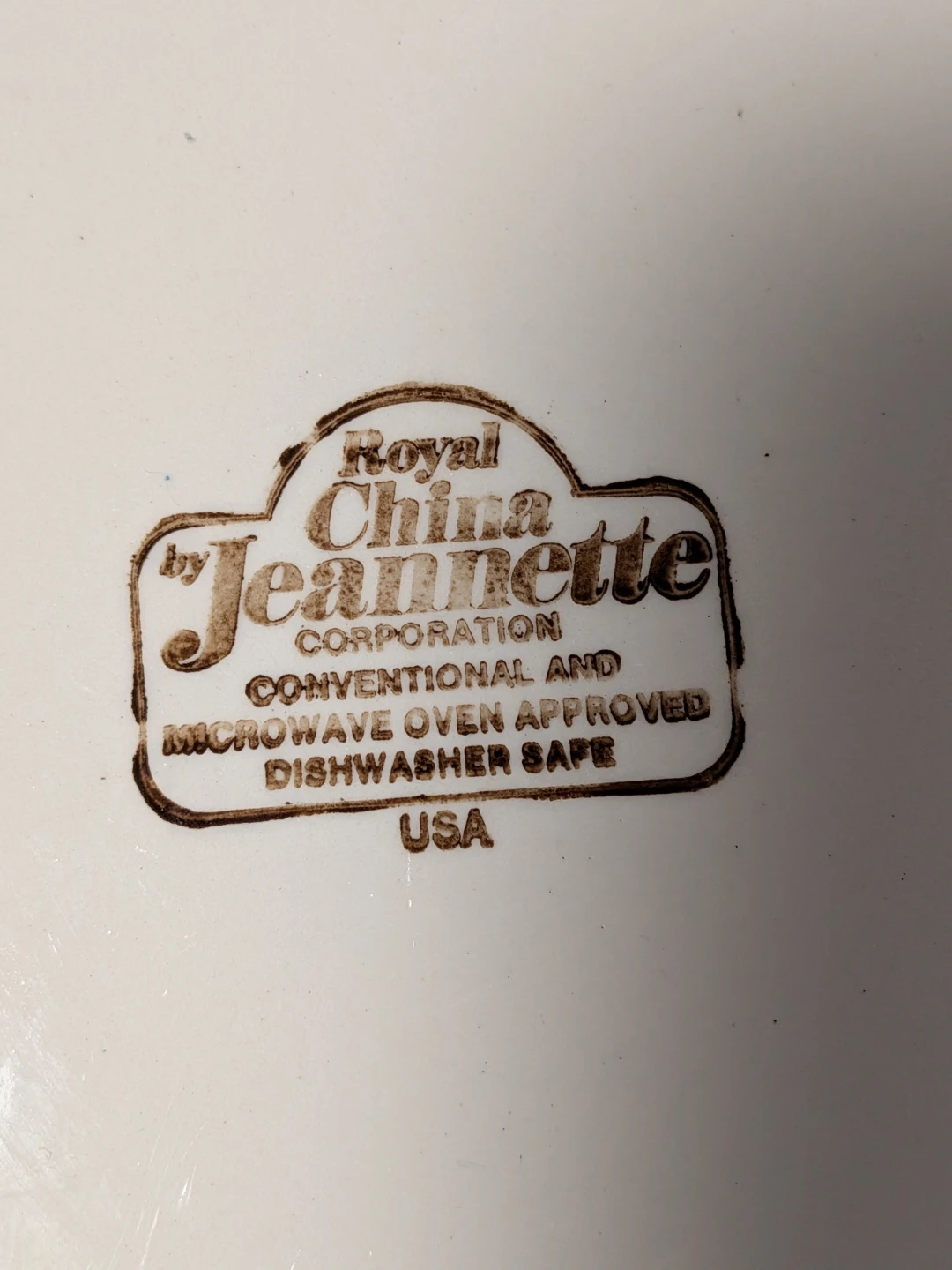 Royal China by Jeannette Lemon Meringue Pie Plate - photo 4