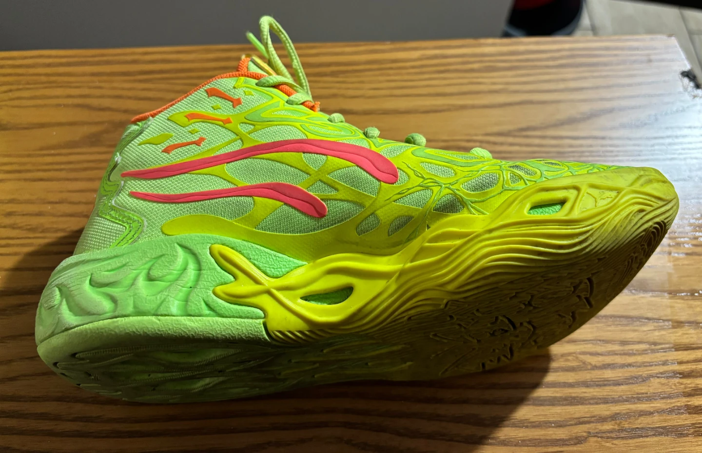 Puma MB.01 Basketball Shoes Neon Green - photo 4