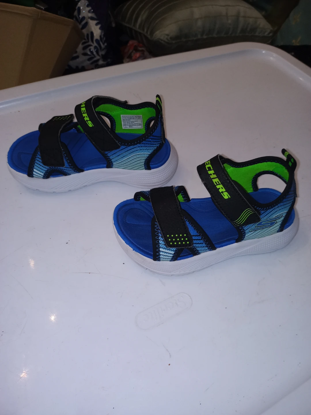 Skechers Youth Velcro Sandals - Size 11