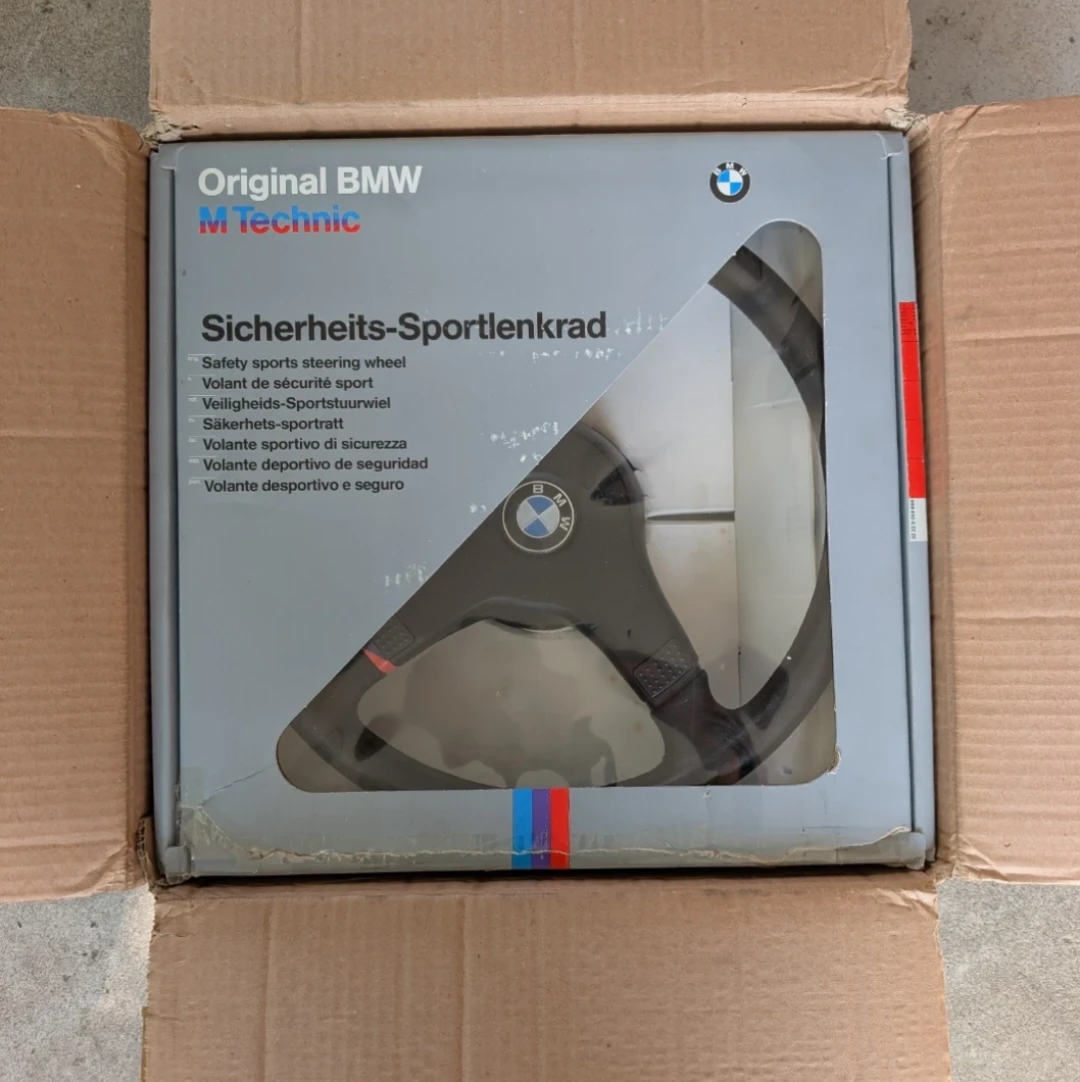 Original BMW M Technic Safety Sports Steering Wheel