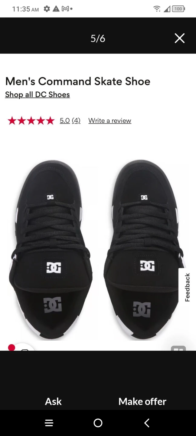 DC Men's Command Skate Shoes - photo 2