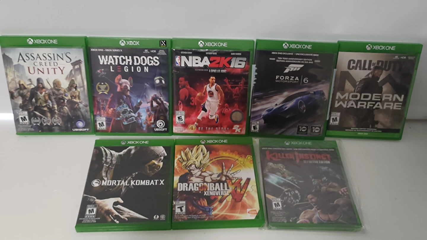 Xbox One games Lot