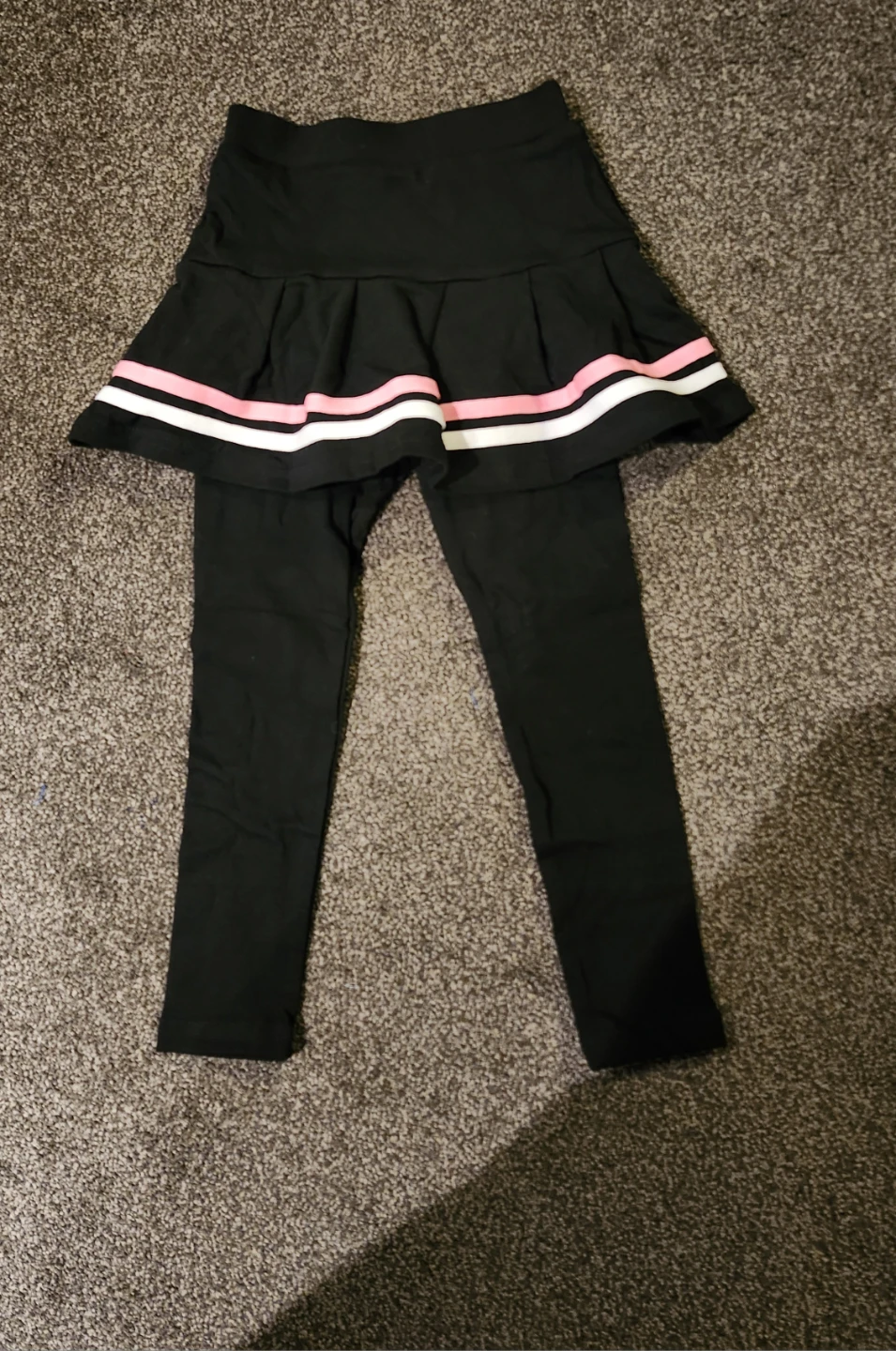 Black Cheerleader Skirt Leggings-2 Pairs  🏈