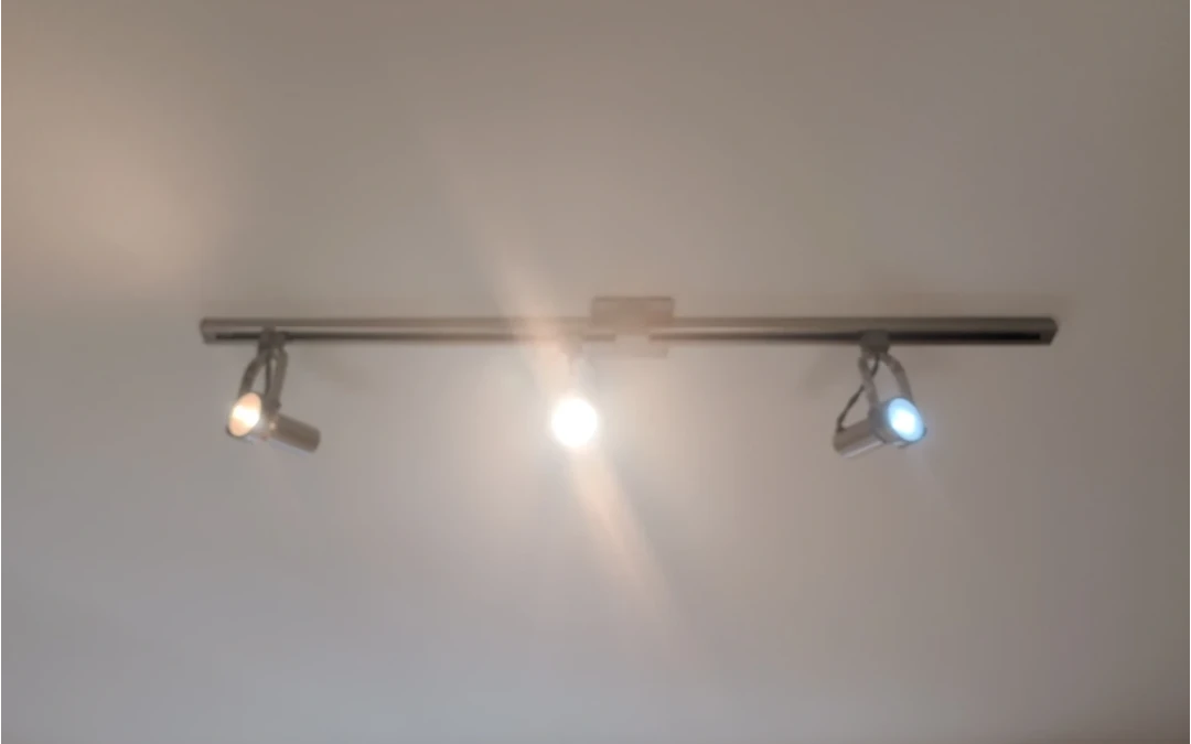 4 ft Lifeline Track Lighting Kit ( 3 lights ) -  Satin Nickel
