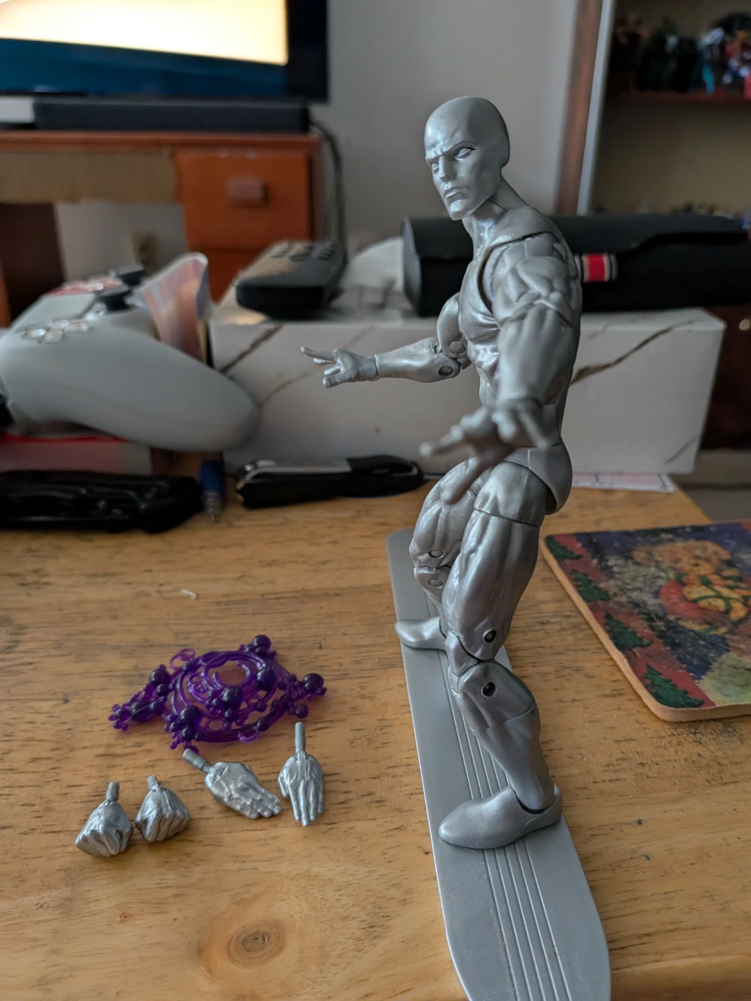 Loose Marvel Legends Silver Surfer Haslab Galactus Boxset