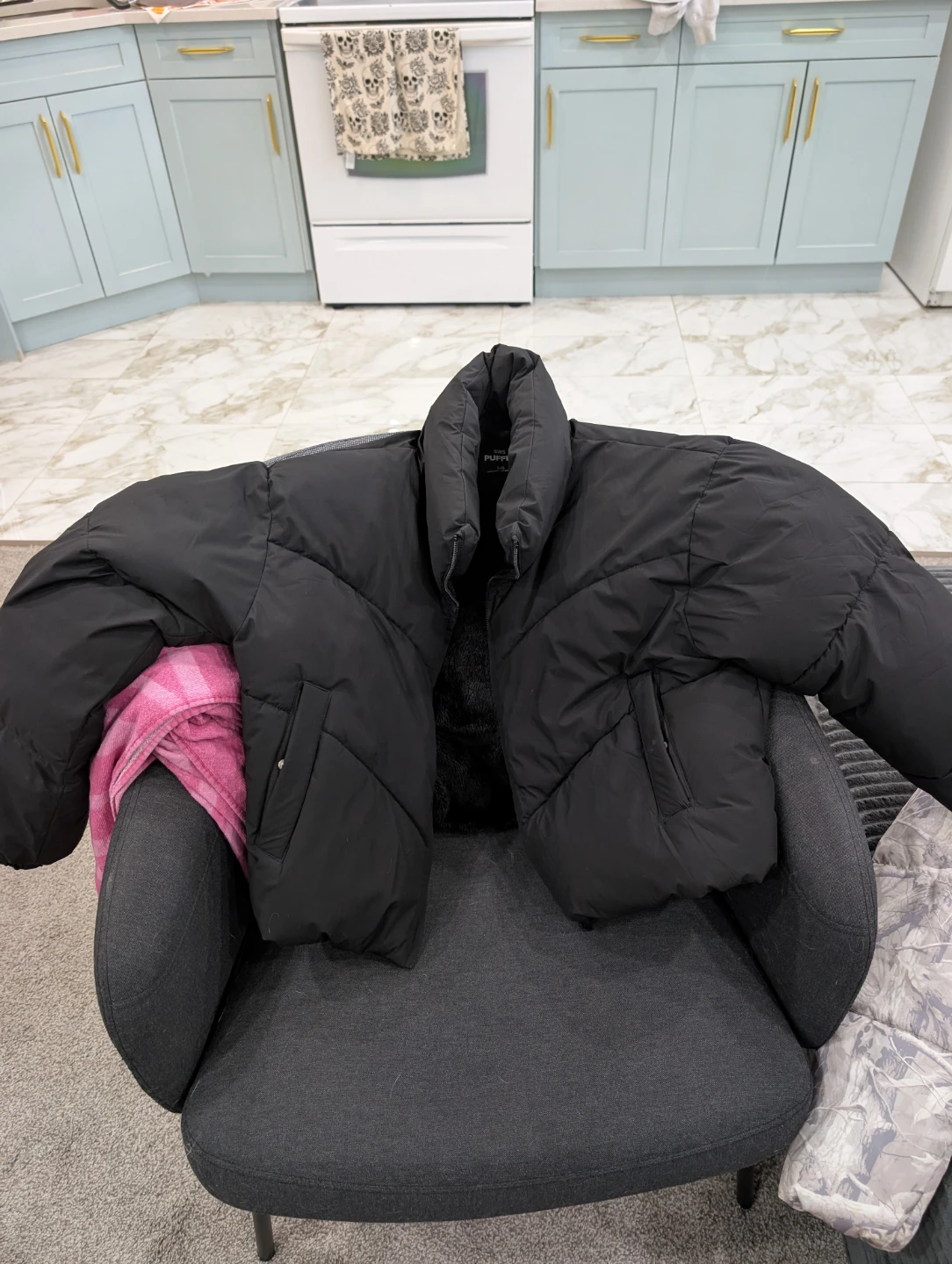 SWS Puffer Jacket Black