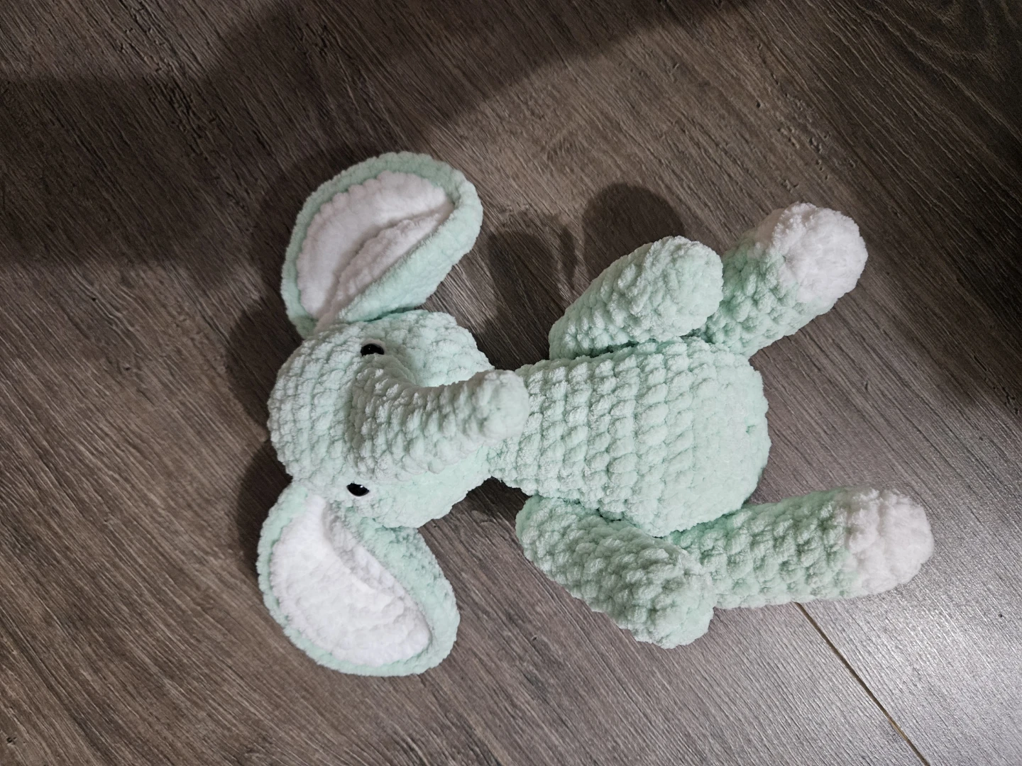 Hamdmade Crochet Amigurumi Elephant Plushie - photo 2