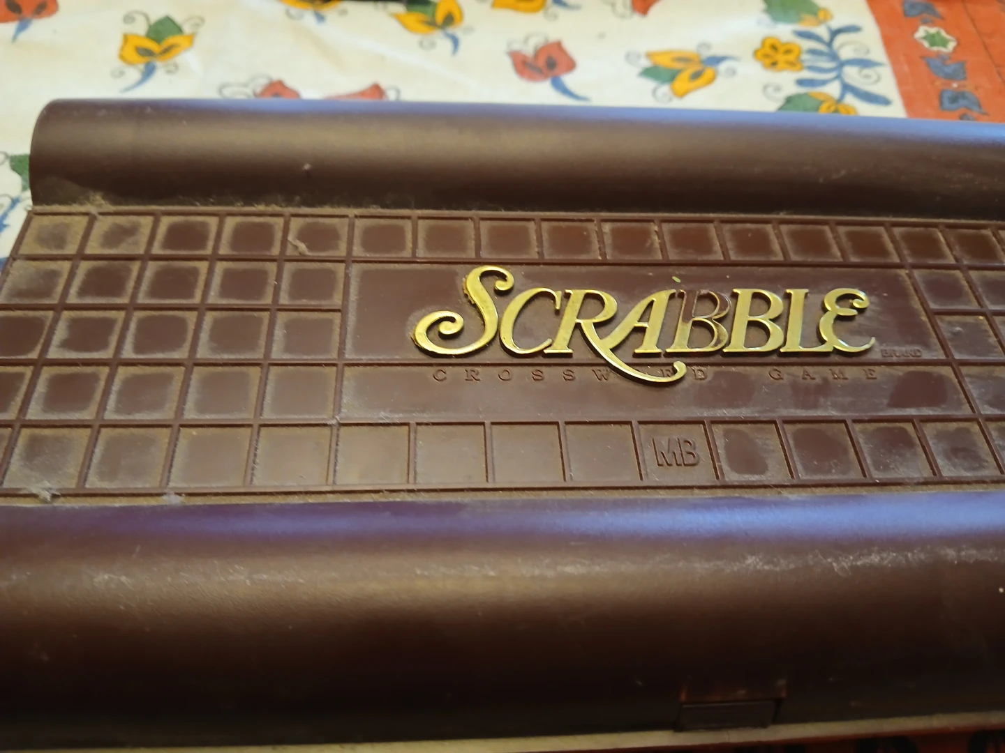 Vintage Scrabble Deluxe Edition