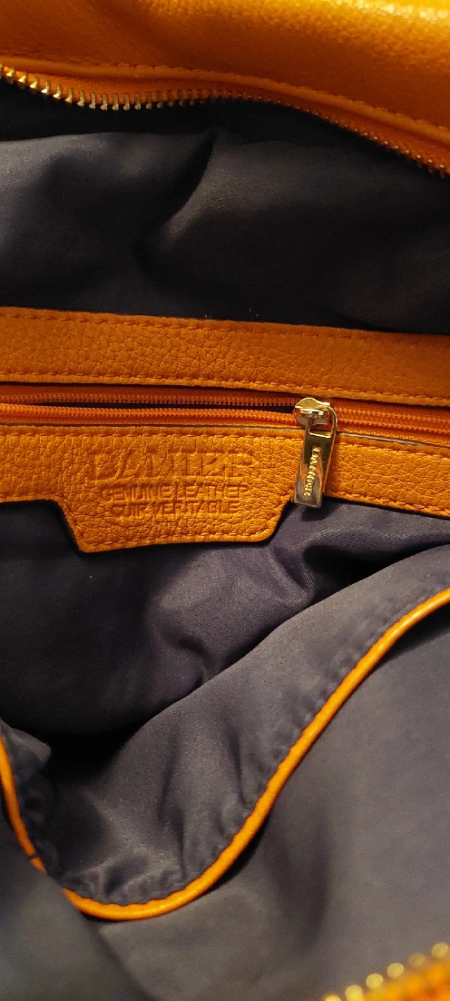 Danier Orange Leather Handbag - photo 5