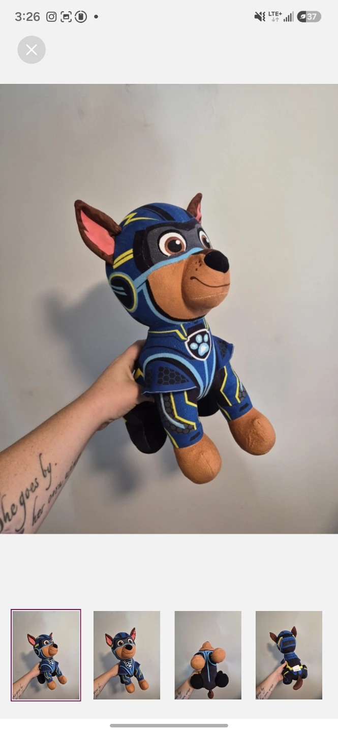 Paw Patrol Chase Plush Toy