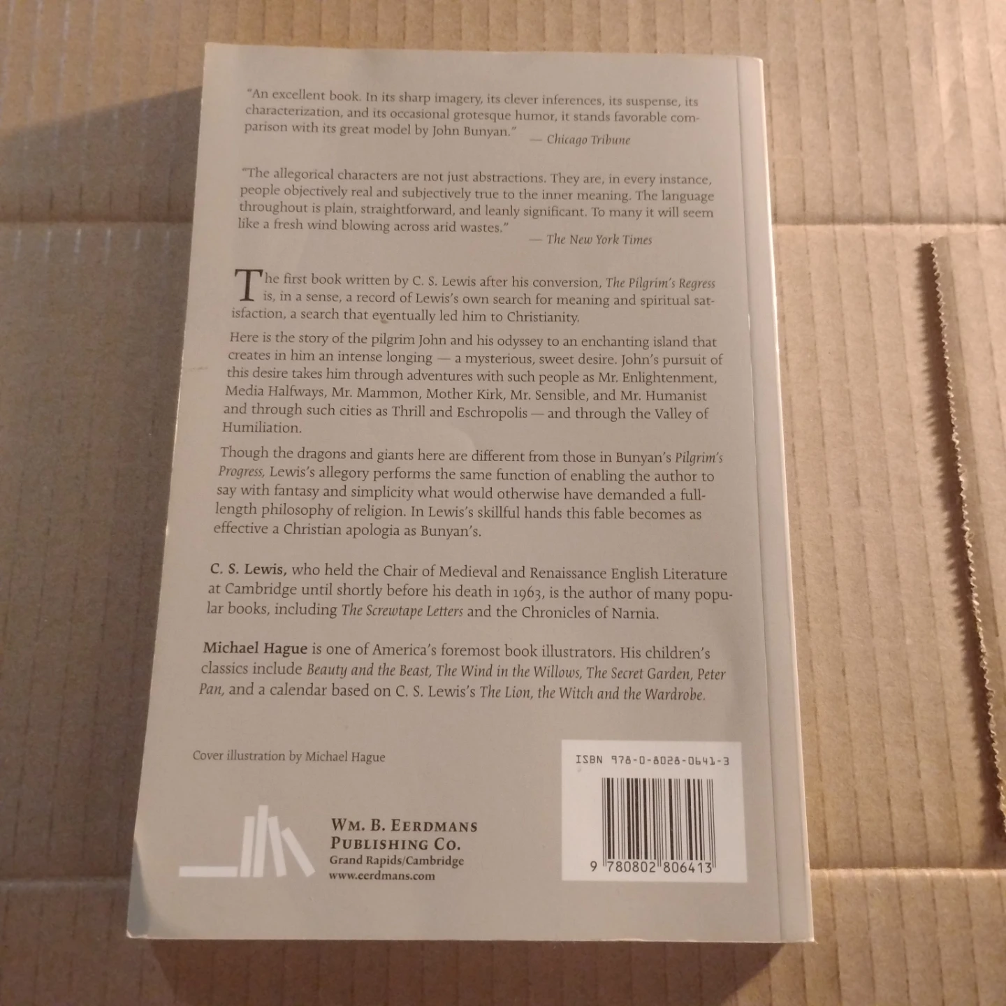 The Pilgrim's Regress by C.S. Lewis Hardcover Book - photo 2