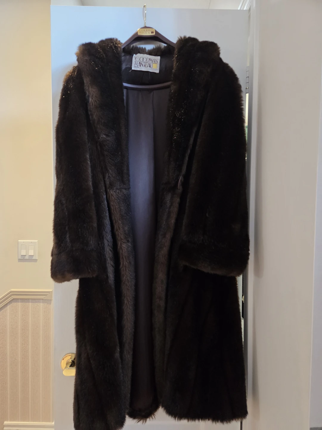 Faux Mink Coat